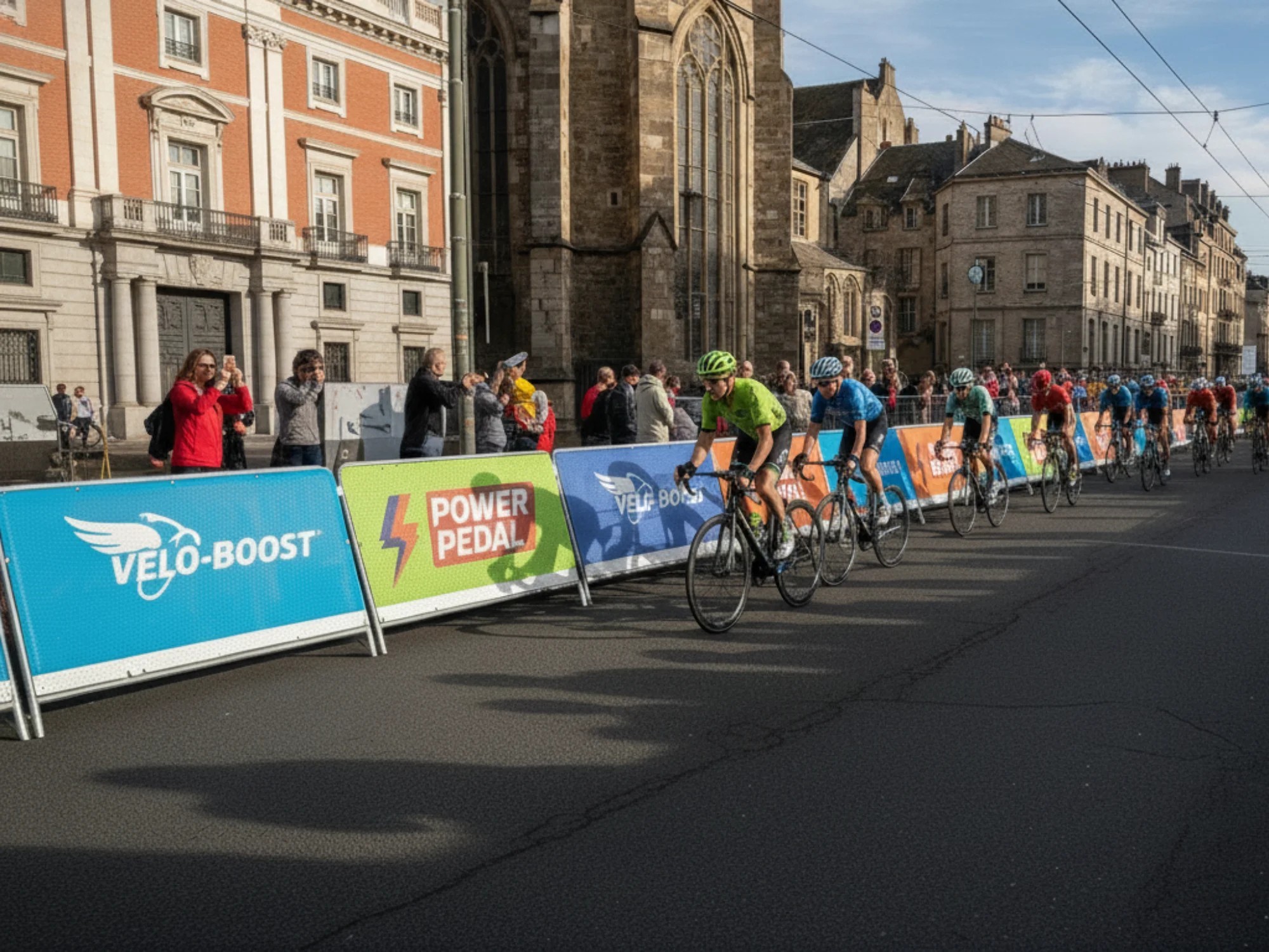 Lona publicitaria impresa para evenos