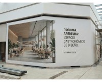 Lona opaca para obras y escaparates