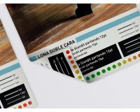 Lona de PVC opaco para imprimir por ambas caras