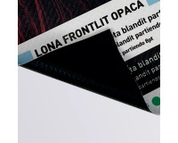 Detalle lona opaca impresa UVI