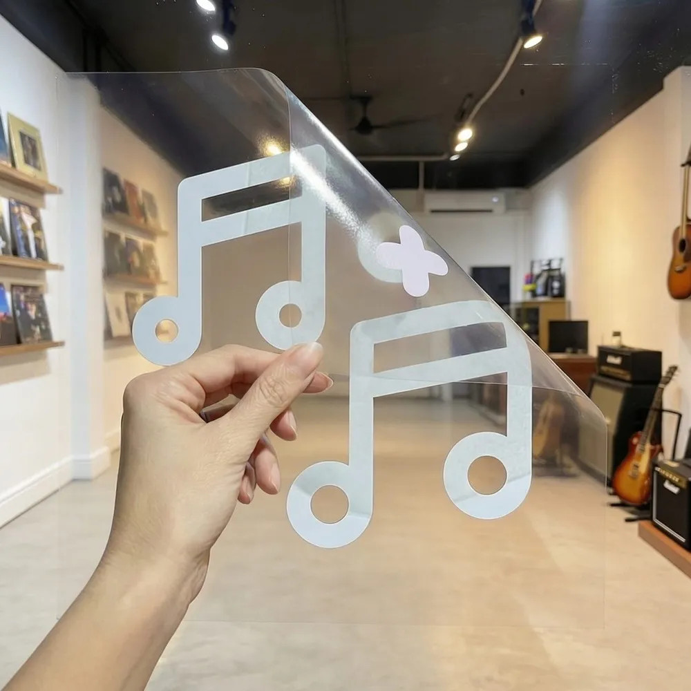 Vinilo transparente