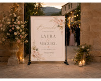 Estructura de photocall extensible regulable en ancho y alto