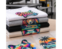 DTF por metros para camisetas, sudaderas y ropa personalizada