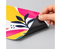 PVC imantado personalizado con impresión a color para publicidad y rotulación