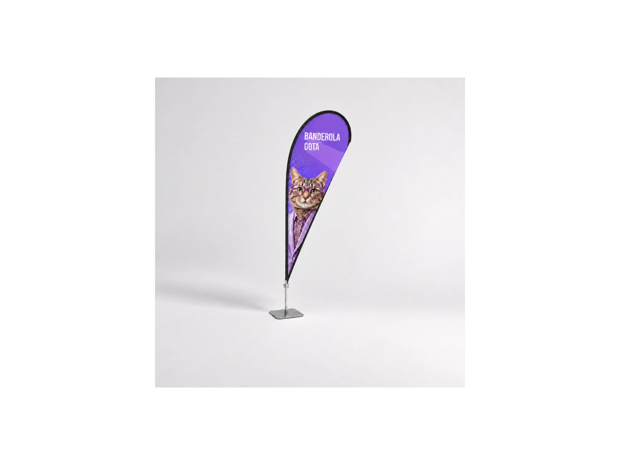 Banderola gota personalizada para exterior