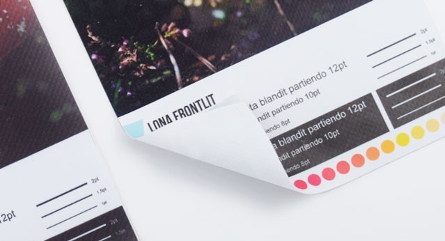 Lona profesional Frontlit 510 gr FR personalizada
