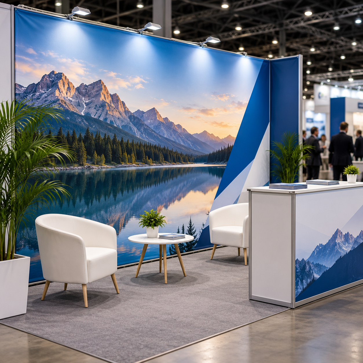 Lonas impresas para eventos, ferias y stands
