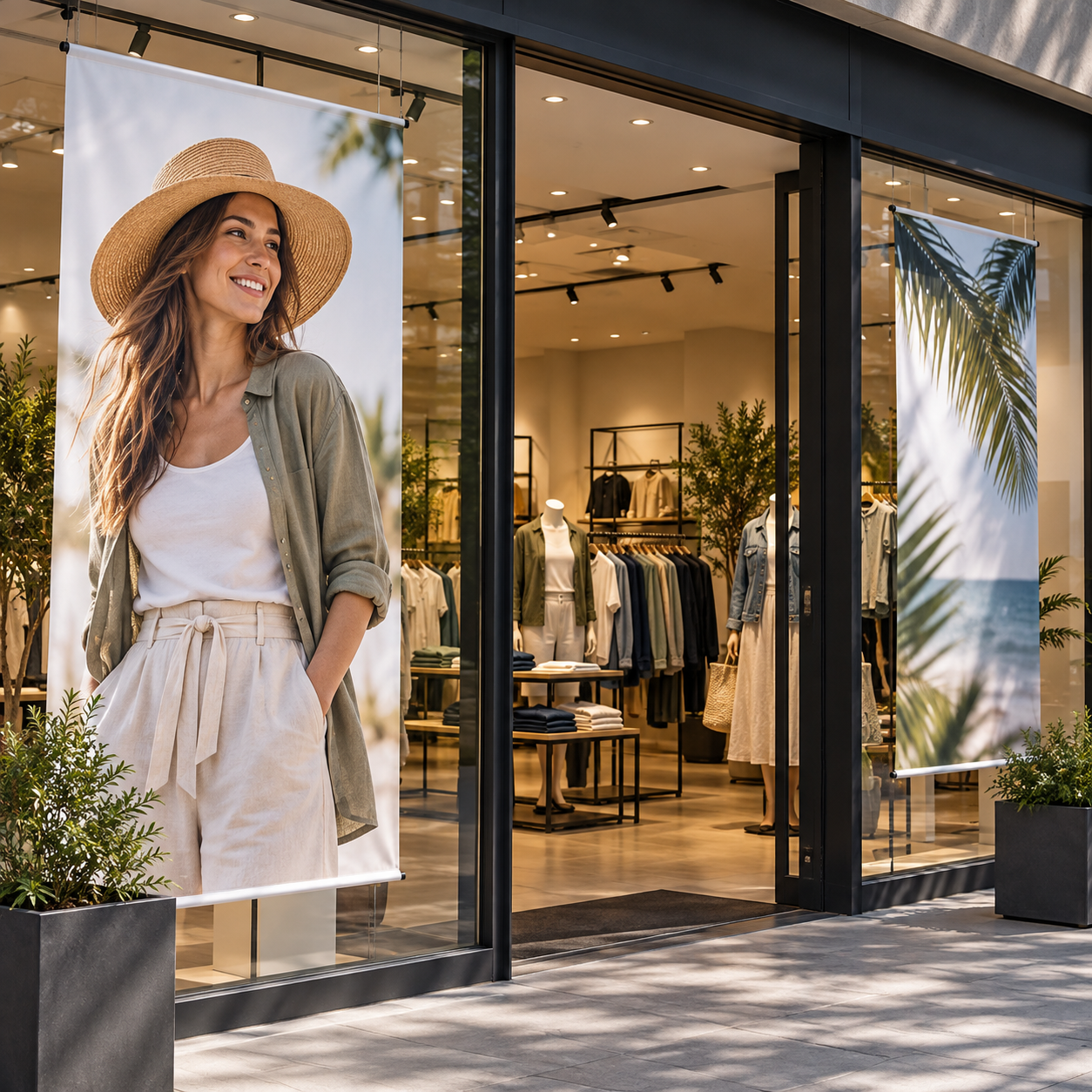 Lonas para retail, franquicias y campañas promocionales